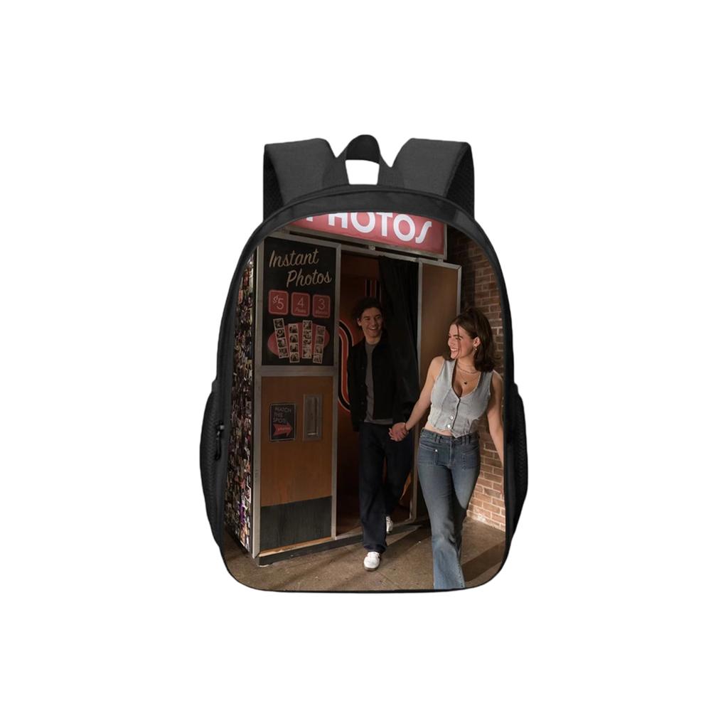 Youth Trendy Backpack Large Capacity Double Layer School Bag Casual Student Backpack Durable Material Lightweight Design