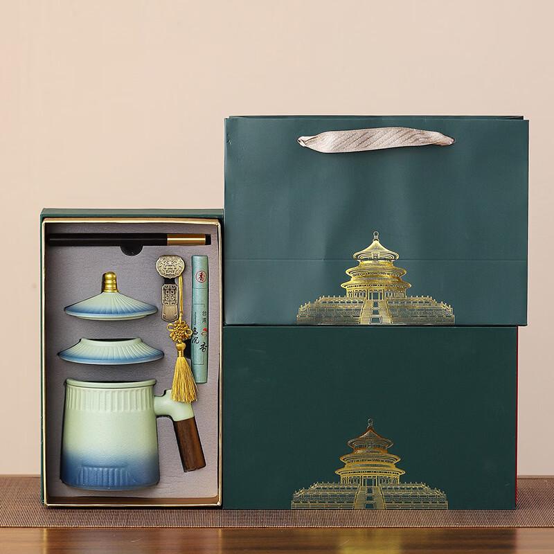 Forbidden City Ceramic Tea Cup Gift Set