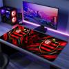 Flamengo Color Mouse Pad Large Gaming Table Cushion Non-slip Laptop Tablet Big Mousepad XXL Mat Mini PC Playmat With Lock edge