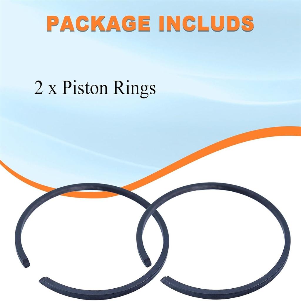 Piese Mecanice, Segment Piston Motocoasă, 40-5 Două- Segment Piston Mașină de Tuns Iarba