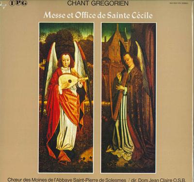 Disque Vinyle DOM JEAN CLAIRE - Jour Mémorial de Sainte Cécile le M ULX3341PG IPG Japon Classique Occasion