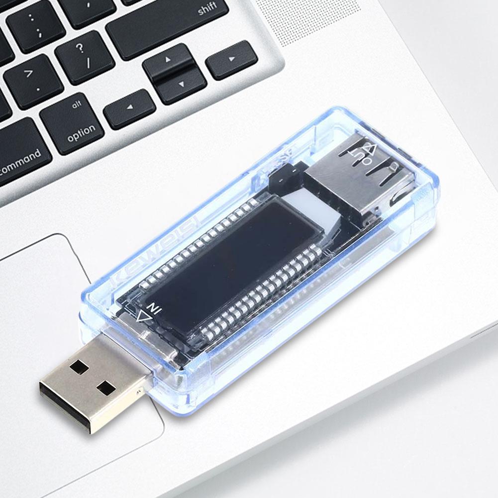 USB Tester Current Voltage Charger Capacity Tester Current Voltage Meter Digital Display Mobile Power Detector Battery Test