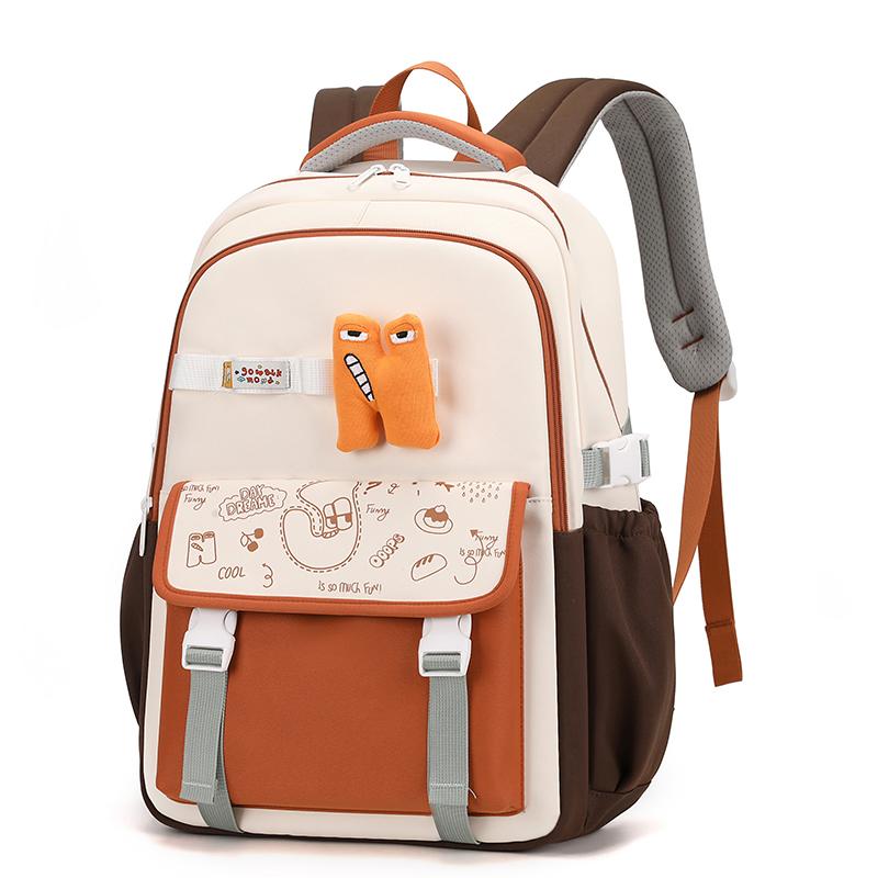 Student Light Schoolbag Grade 3-6 Large Capacity Backpack For Boys Girls Ridge Protection Backpack