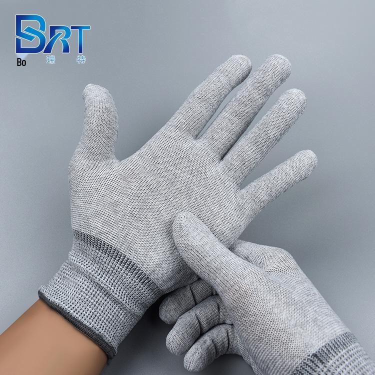 Anti-static Carbon Fiber Gloves for Cleanroom and Pharmaceutical Use