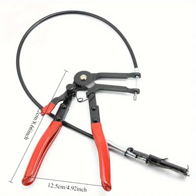Flexible Hose Clamp Plier Tool for Auto Vehicles with Long Cable Type Design for Easy Use