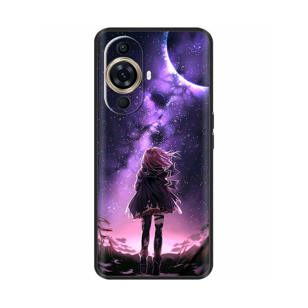For Hauwei NOVA 11 Pro Case Cat Lion Painted Phone Case For Huawei Nova 11 Ultra Nova11 Pro 11Pro 11i Silicone Back Cover Fundas