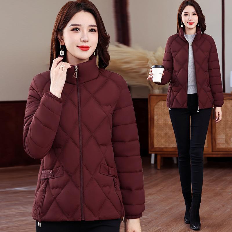 Short Down Cotton Jacket Women's 2025 Winter Loose Foreign Style Cotton Jacket Thickened Padded Jacket Jacket
