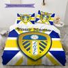 Leeds United Custom Name Pattern Bedding,Quilt Set Quilt Cover Pillowcase Home Birthday Gift(1 * duvet cover + 2 * pillowcase, without core)