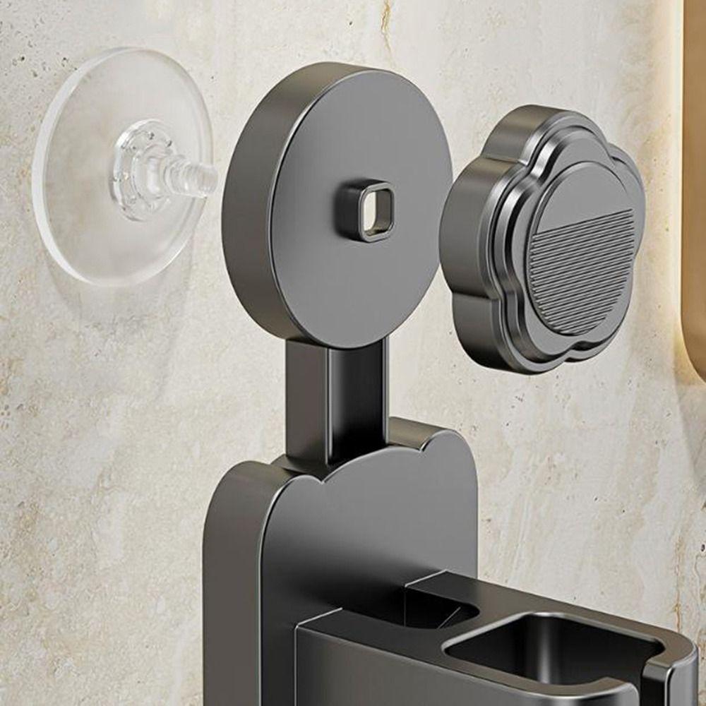 2Pcs Plastic Blow Dryer Hanger Wall Mounted Hair Dryer Storage Rack  Bathroom