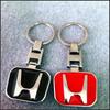 CPW1 Car Logo Keychain Metal Keyring Key Accessories For Honda Fit Jazz GK5 Civic Type-R CRV Pilot Accord Insight Spirior City HRV
