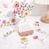 Wooden Base 2026 Desktop Calendar Vase Shaped Monthly Planner  for Table Desk Decor