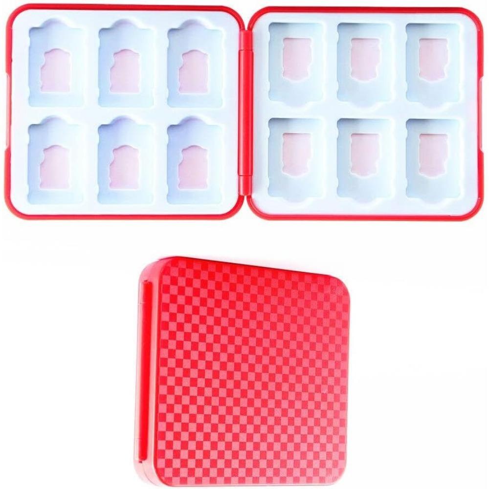 Portable 12 Slots Game Memory Card Case Storage Holder for Nintendo Switch Accessories Game Accessory