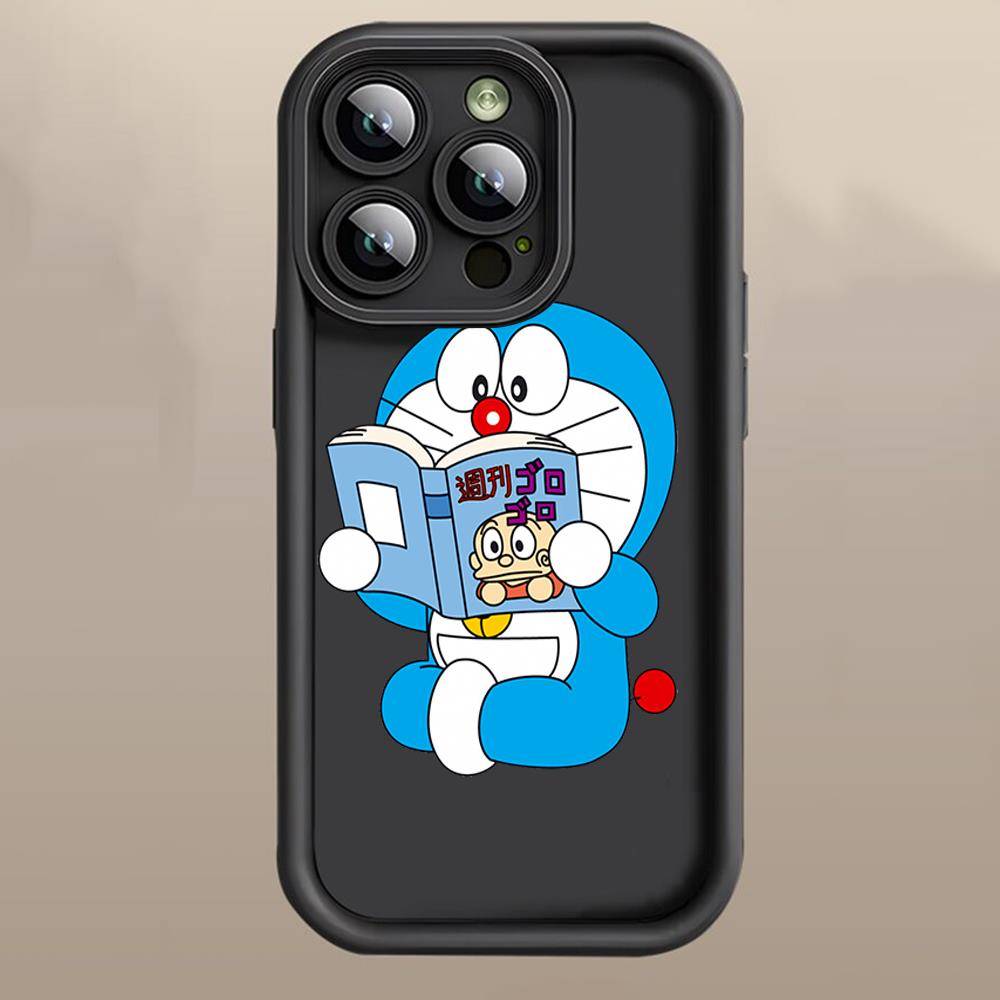 D-14 Doraemon  Case for iPhone 15 14 13 12 8 Plus Samsung S24 S23 Ultra A04S A05S Huawei P40 P50 P60 Nova 11 Pro Max OPPO A17K Reno 10