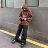 Men's Trendy American Retro Multi-Pocket Loose Straight Overalls