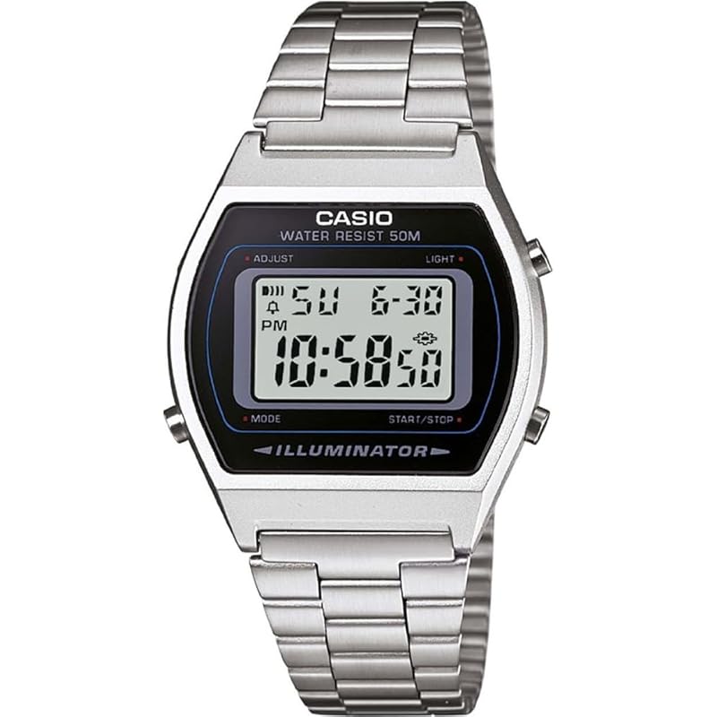 

[Casio] CASIO digital watch vintage series B640WD-1AV unisex silver overseas model [product]