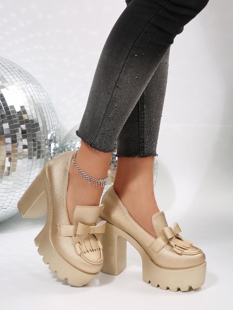 Fashion Super High Heel Women's Shoes Stage Model Single Shoe Platform Nightclub  Work Shoes Catwalk Shoes Heeled Sandals Designer