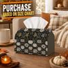 1pc Gothic Botanical Harvest Tissue Box | Multi-Functional Seasonal Hot Napkin Dispenser, Two Sizes Available Suitable for Home, Harvest Parties Pumpk