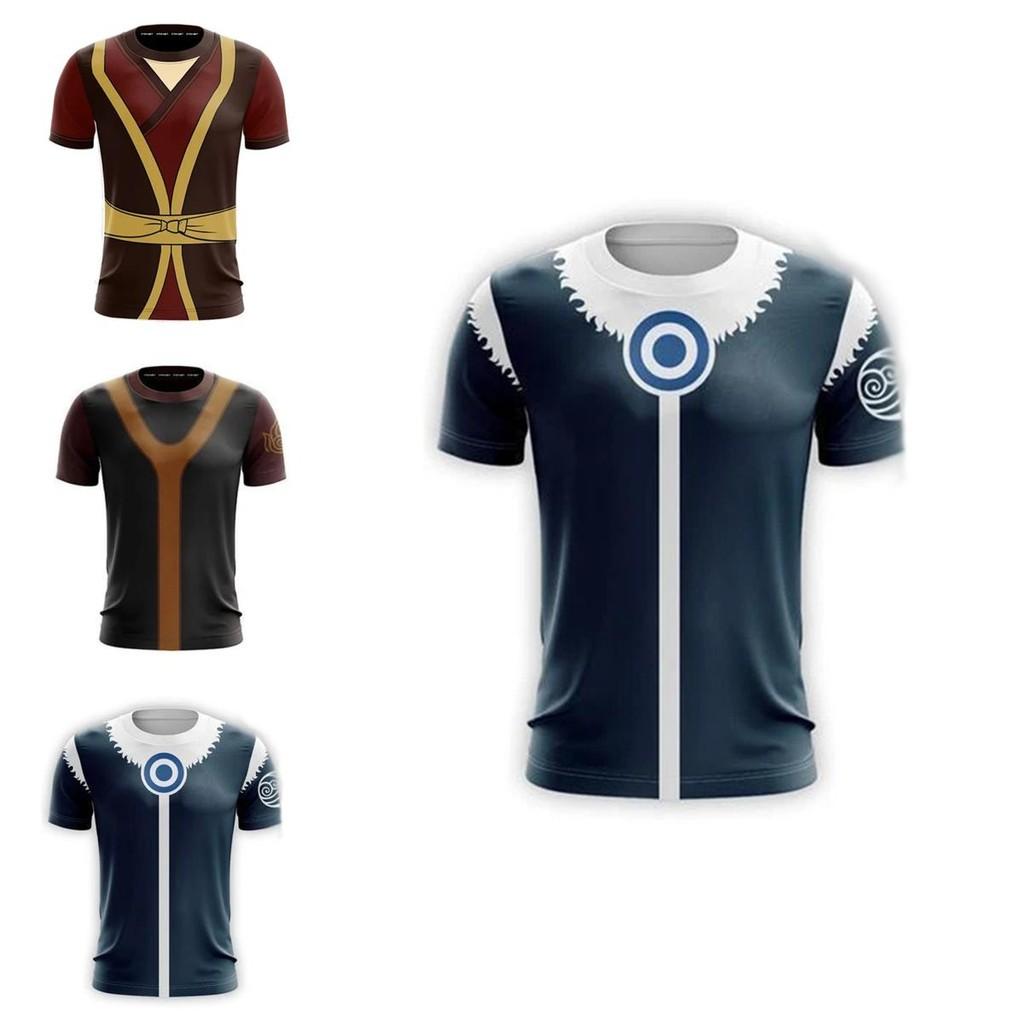 Avatar The Last Airbender Tshirt For Women And Men With Stunning 3d Print And Breathable Soft Material