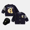 2024 Baby Boy Spring & Autumn Cardigan: New Full Moon Outerwear for Infants