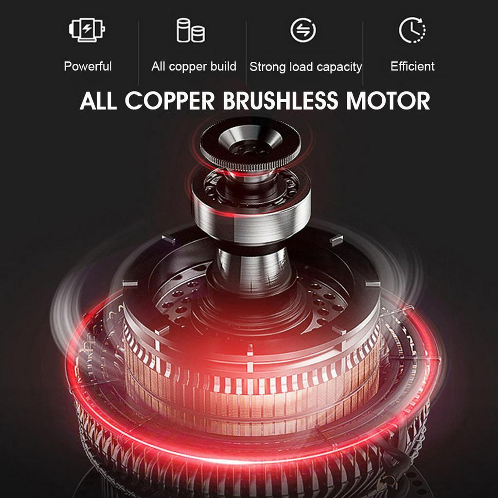 24V 1680W Electric Pruning Saw Chainsaw 220V Mini Portable One-Hand Saw Wood Cutters Bracket Brushless Motor with 1/2 Batterys