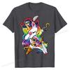 Dabbing Unicorn Pirate  Roger Costume Kids Girls Boys T-Shirt Tops Shirt Cute Printed On Cotton Men's T Shirt