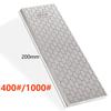 [Video]1pcs 400 1000 Double Side Grit Diamond Knife Sharpener Sharpeing Stone Kitchen Tools Honing Blade Coarse Sharpener