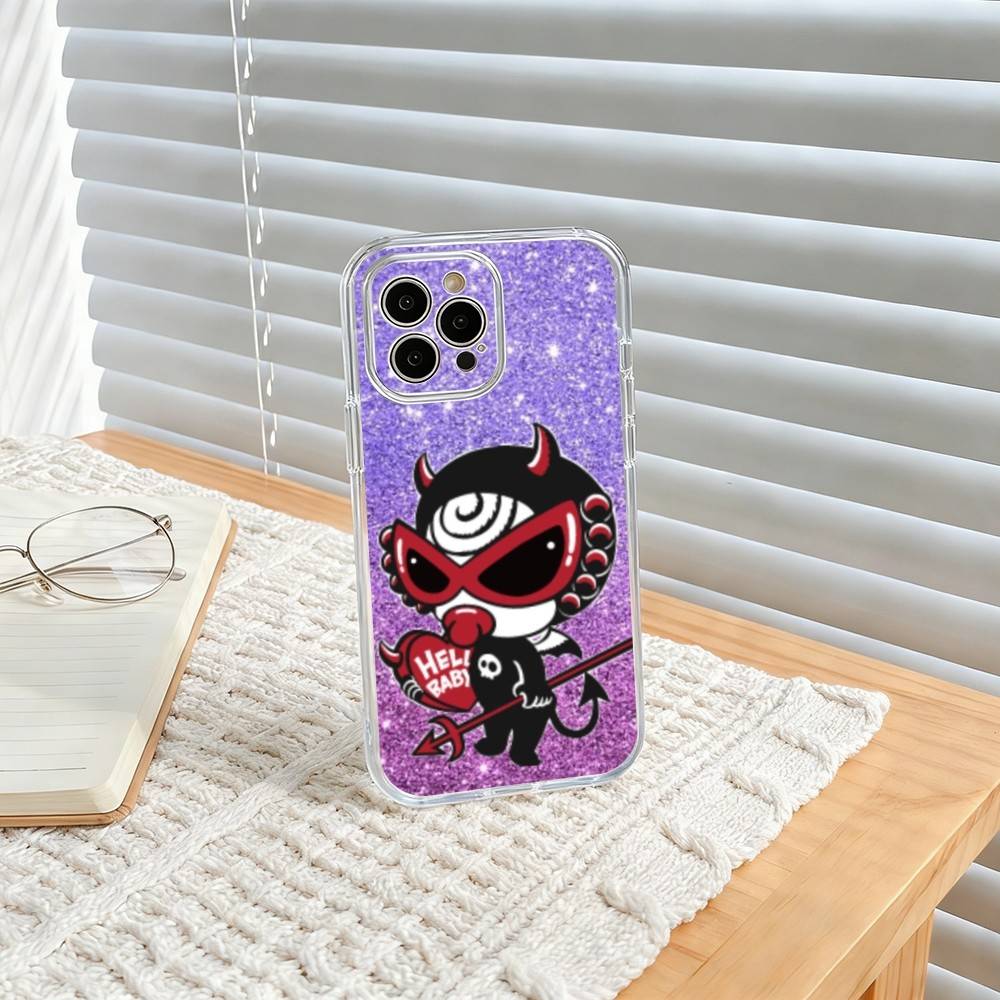 H-Hysteric M-Minii Phone Case For iPhone17,16,15,14,13,12,11 Plus,Pro Max Soft Transparent Cover