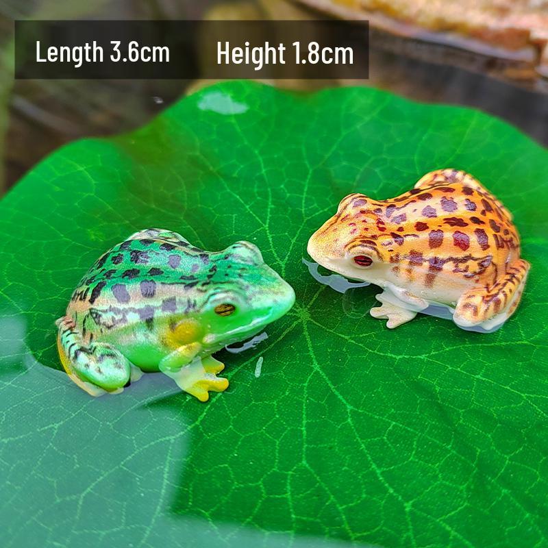 Creative Micro Landscape Frog Ornament for Fish Tank and Bonsai Decoration