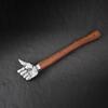 Thumb Hammer Decorative Hammer Stainless Steel Solid Head Wooden Handle Collectible Art for Gardening Camping