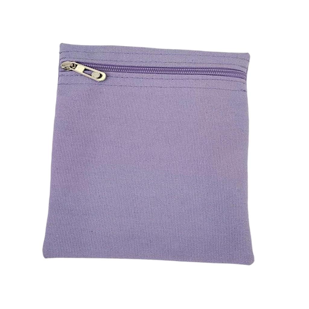 Sew in Side Pocket with Zipper Lightweight Easy Installation Phone Pouch Sturdy Canvas Coat Inside Pockets Secure Invisible