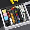 Expandable Kitchen Utensil Drawer Organizer Transparent Acrylic Cutlery Organizer Clutter Divider Drawer Silverware Organizers