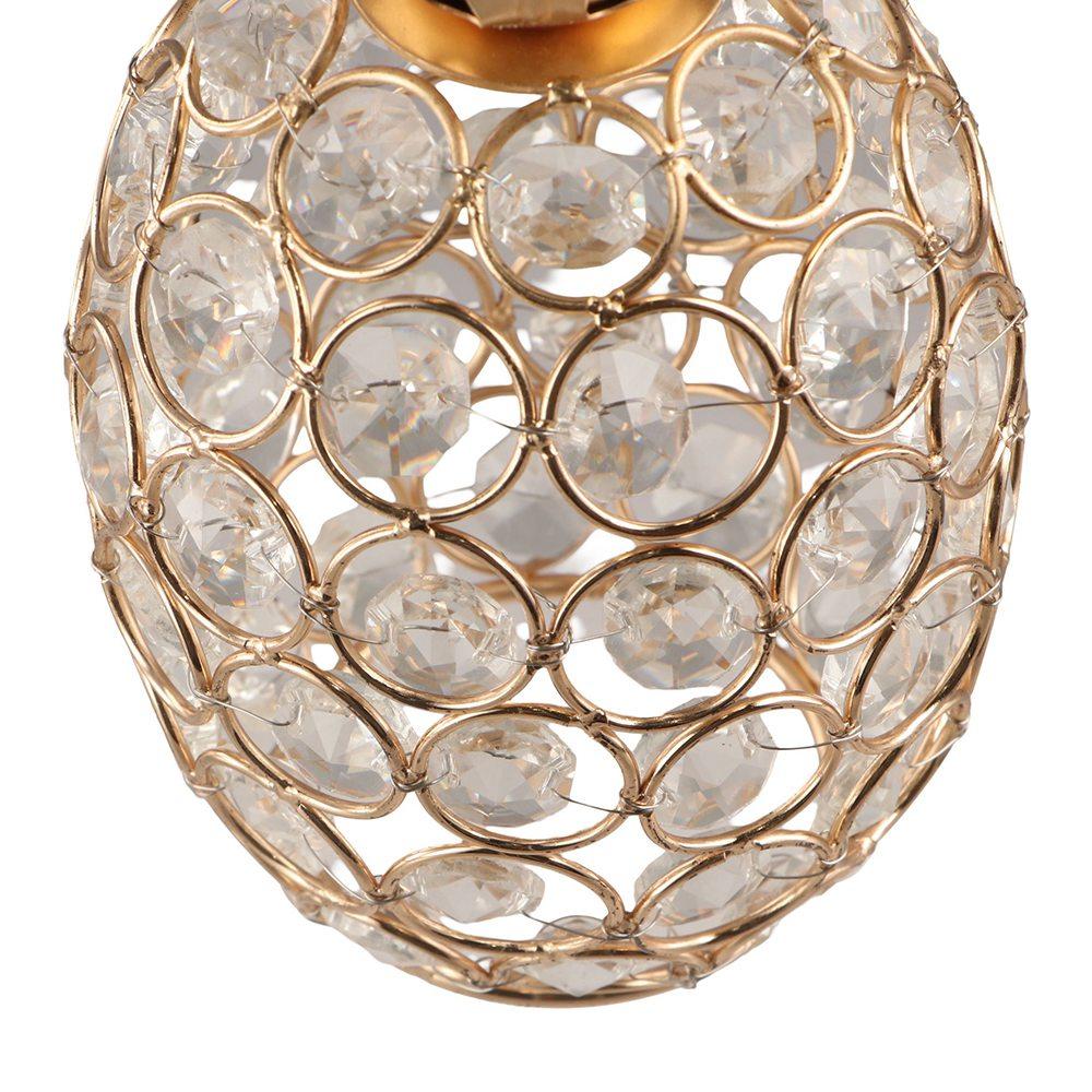 Artificial Gold Crystal Pear Ornament Metal Crystal Pear Ornament Fruit Figurine  Christmas Decor