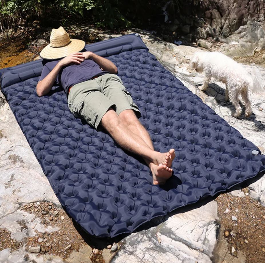 Self-inflating Double Mattress Camping Picnic Tourist Survival Mat