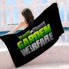 Classic Game P-Plants Vs Z-Zombies Beach Towel Bath Towels for Girl Microfiber Quick Dry Custom Sand Free Beach Spa Gym Pool