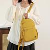 Multi-Functional Backpack Women's Chest Bag Solid Color Crossbody Bag