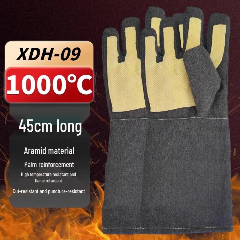 

High-Temperature 1000°C Reinforced Oven Glove