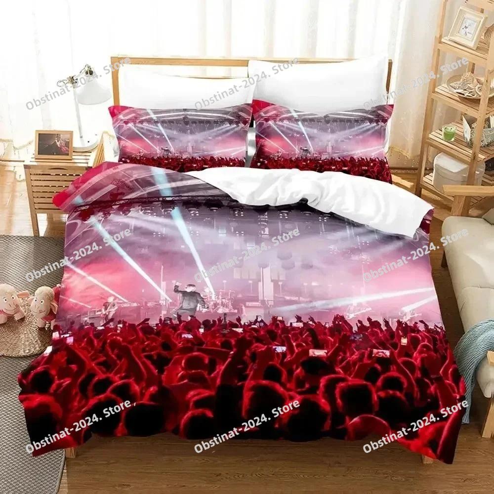 Rock Indochine Bedding Set Printed Bed Set Duvet Cover Sheet Pillowcase Soft Quilt Cover Full Queen King Size Kids Adult Fashion
