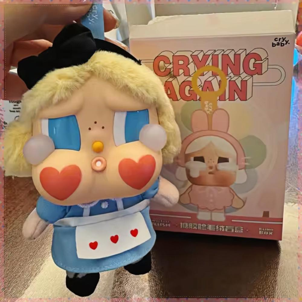 Crybaby Crying Again Series Blind Box Vinyl Face Doll Keychains Pendant Decoration Mystery Bag Plush Toy Birthday Gift