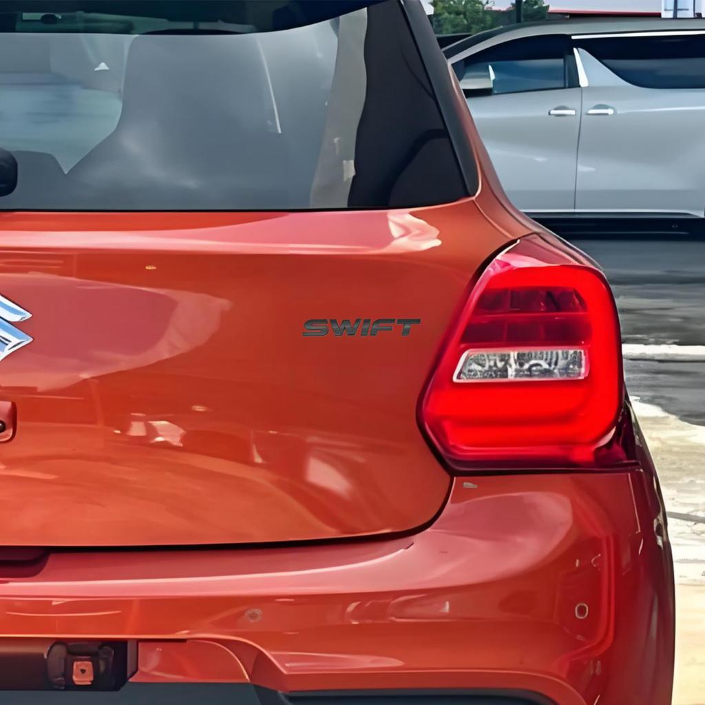 1pc 3d Metal  Swift Badge Sticker Car Rear Trunk Logo Emblem Decal for Swift