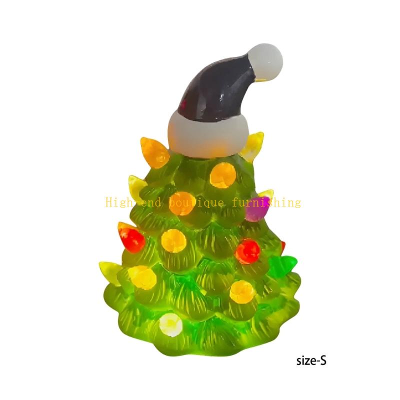 

Resin Decoration Christmas Tree Figurine Easy Seasonal Storage Solution