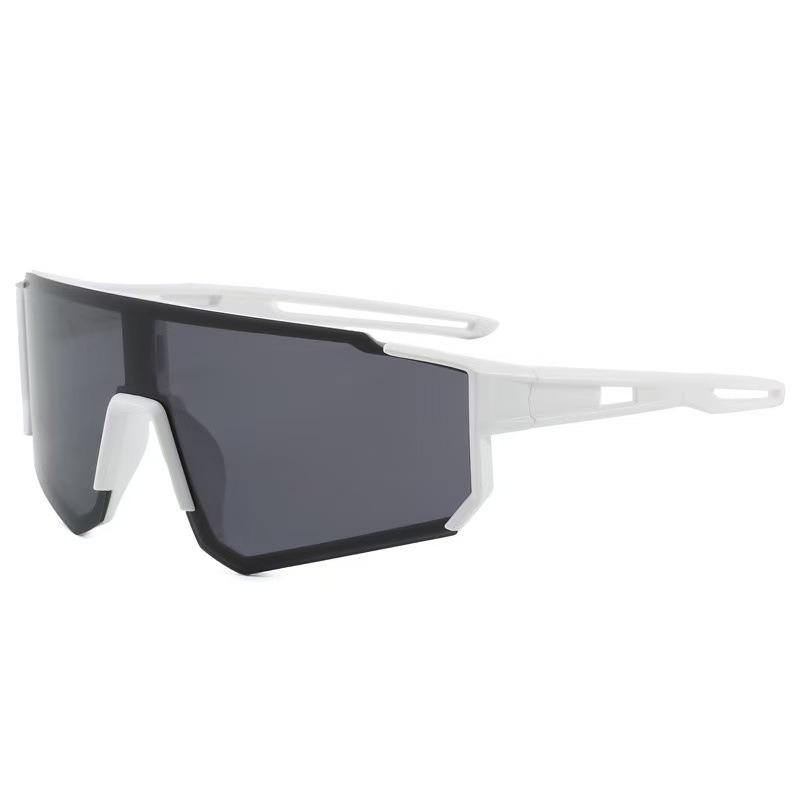 Outdoor Cycling Sports Glasses Men's and Women's Fashion Integrated Large Lenses Motorcycle Protective Goggles Mountain Bike
