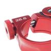 28.6mm bicycle itz post clamp quick release saddle tube clip