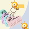 Mini Electronic Keyboard Keychain Pendant Music Toy for Travel and  Gift