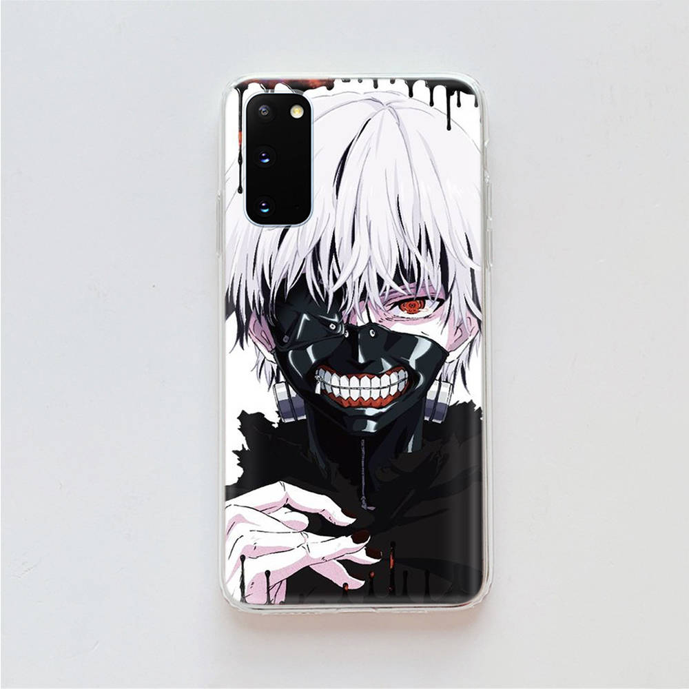 AD98 Tokyo Ghoul Clear Case for Samsung A04 A14 A23 A34 A54 M23 M33 M52 M53 Realme 10 9 C30S C35 C55 VIVO Y02 Y21 Y33S Y51 X80 V25 Cover