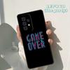 Neon Game Over Pixel phone case For Samsung Galaxy A42 A31 A40 A51 A71 A32 A80 A91 A52 A72 A73 A20e A21S A50 A70 A11 A12 Cover