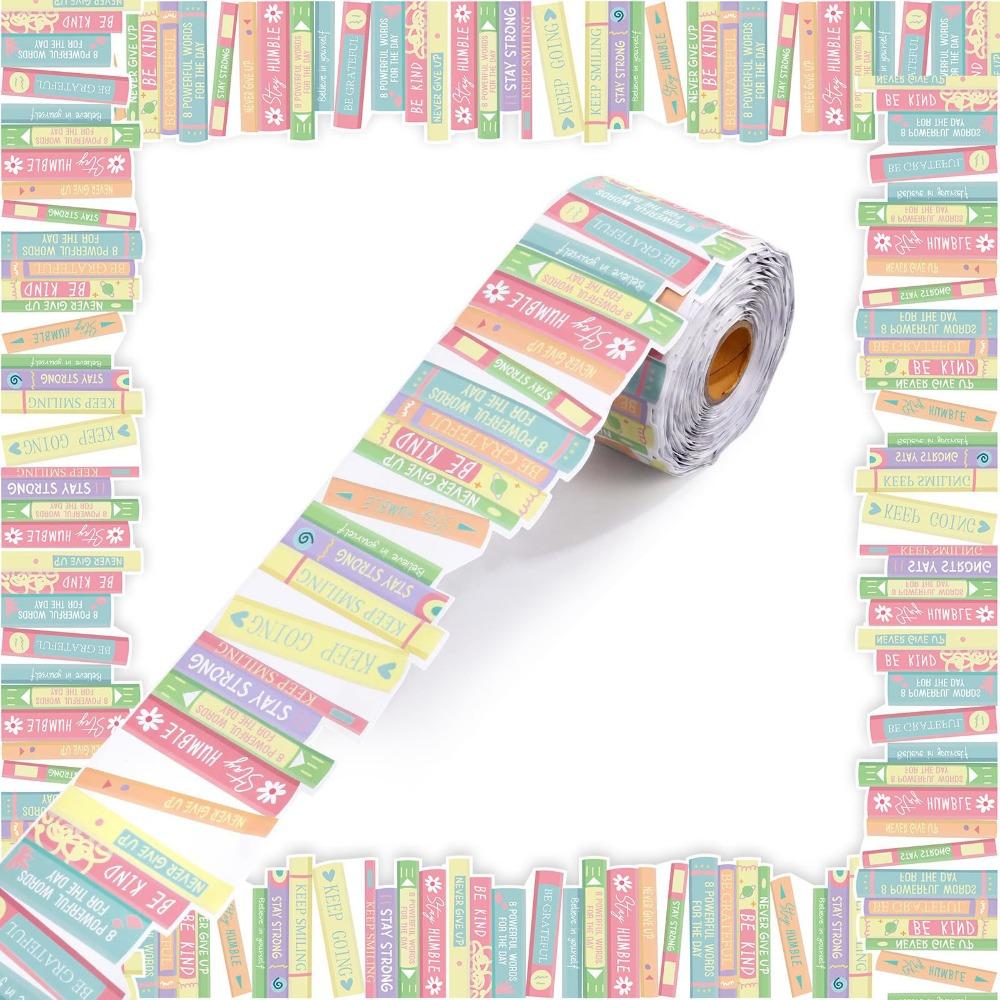 Waterproof Border Sticker Roll Self Adhesive Classroom Border Sticker  Library Decor