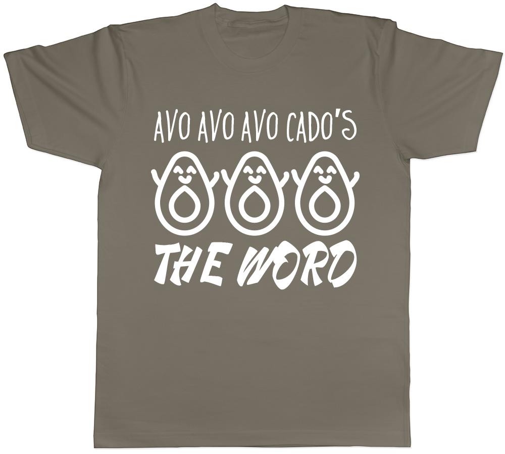 Avacados the Word Unisexs Ladies Unisexs Unisex TShirt