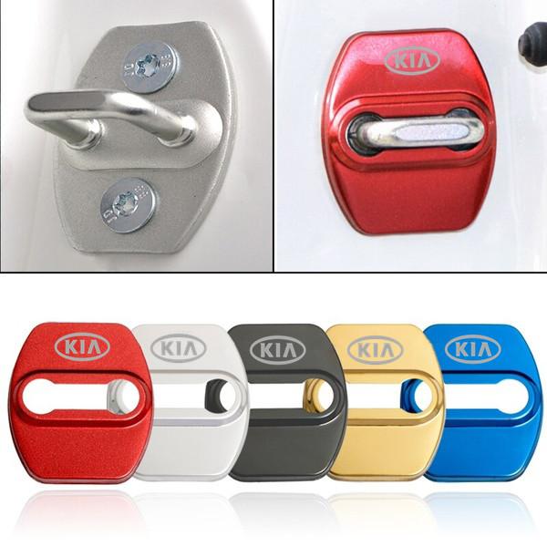For KIA Sportage Rio Ceed Picanto K5 K9 Sorento Auto Door Lock Protective Cover Car Styling Auto Accessaries Sticker