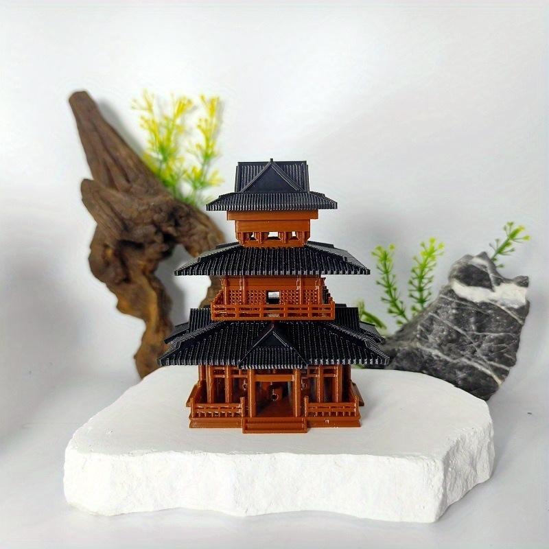 1 Stück Antike Architekturornamente Mikrolandschaft Aquascape Wigwam Aquarium Schreibtischdekoration