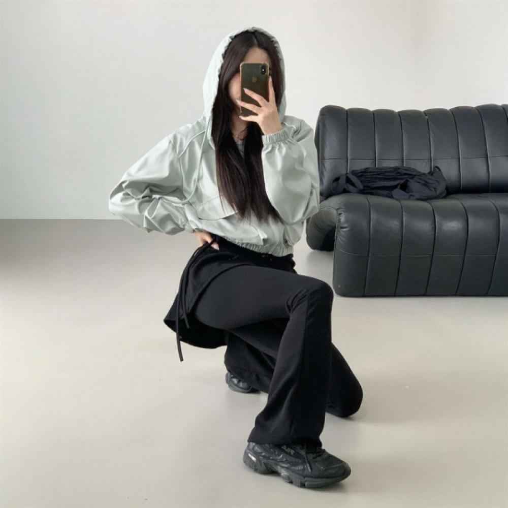 New Arrivals Open Run Women Frill Bootcut Side Strap Skirt